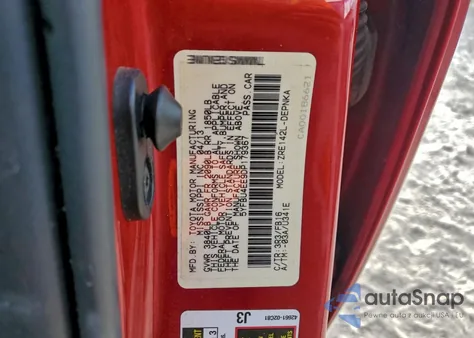 2013 Toyota Corolla Base from USA, damaged, VIN 5YFBU4EE9DP179367